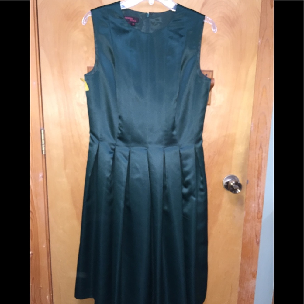 Emerald green Cynthia Howie Dress